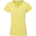 Butter - Front - Comfort Colors Damen T-Shirt mit V-Ausschnitt