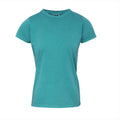 Meeresschaum - Front - Comfort Colors Damen T-Shirt, enganliegend