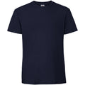 Tief Marineblau - Front - Fruit Of The Loom Herren Premium T-Shirt
