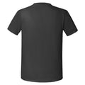 Helles Graphit - Back - Fruit Of The Loom Herren Premium T-Shirt