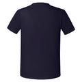 Marineblau - Back - Fruit Of The Loom Herren Premium T-Shirt