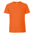 Orange - Front - Fruit Of The Loom Herren Premium T-Shirt