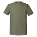 Klassisch Olivgrün - Front - Fruit Of The Loom Herren Premium T-Shirt