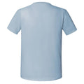 Graublau - Back - Fruit Of The Loom Herren Premium T-Shirt