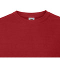 Rot - Side - Fruit Of The Loom Herren Premium T-Shirt