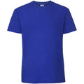 Royal Blau - Front - Fruit Of The Loom Herren Premium T-Shirt