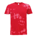 Rot - Front - Colortone Unisex Bleache Out T-Shirt