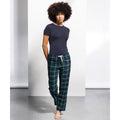 Marineblau-Grün - Back - Skinni Fit - Loungehose für Damen