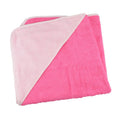 Pink-leicht Rosa - Front - A&R Towels Baby-Toddler Babiezz Medium Kaputzenhandtusch
