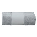 Anthrazite Grau - Front - A&R Towels Bedruck -Mich Badetuch