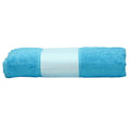 Aqua Blau - Front - A&R Towels Subli-Me Hand Towel