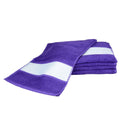 Violett - Front - A&R Towels Subli-MeSport Handtuch