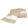 Sand - Front - A&R Towels Subli-MeSport Handtuch
