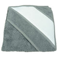 Anthrazite Grau - Front - A&R Towels Baby Kleinkind Babiezz Sublimation Mützen Handtuch
