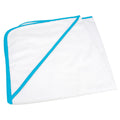 Weiß - Aqua - Front - A&R Towels Baby und Kleinkind komplett Sublimation Kapuzen Handtuch.