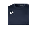 Marineblau-Weiß - Side - Lotto Junior Kinder Unisex Delta Jersey T-Shirt