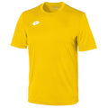 Gelb-Weiß - Front - Lotto Junior Kinder Unisex Delta Jersey T-Shirt