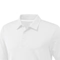 Weiß - Side - Adidas Herren Ultimate 365 Polo-Shirt