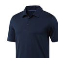 Navy - Side - Adidas Herren Ultimate 365 Polo-Shirt