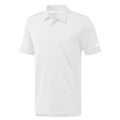 Weiß - Front - Adidas Herren Ultimate 365 Polo-Shirt