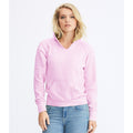 Rosa - Back - Comfort Colors Damen Kapuzen-Sweatshirt