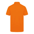 Orange - Back - Henbury Herren Polo-Shirt, Kurzarm