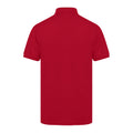 Vintage Rot - Back - Henbury Herren Polo-Shirt, Kurzarm