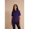 Violett - Front - Henbury Damen Polo Shirt