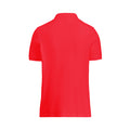 Rot - Back - Henbury Damen Polo Shirt