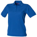 Königsblau - Back - Henbury Damen Polo Shirt