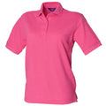 Fuchsia - Front - Henbury Damen Polo Shirt