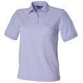 Lila - Front - Henbury Damen Polo Shirt