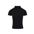 Schwarz - Front - Premier Damen Polo-Shirt Coolchecker mit CoolPlus