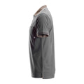 Stahlgrau - Side - Snickers Herren AllroundWork 37.5 Tech Poloshirt, kurzärmlig
