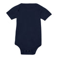 Marineblau - Front - Bella + Canvas Baby Jersey Kurzarm Body