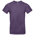 Violett - Front - B&C Collection Herren T-Shirt