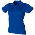 Royalblau - Front - Henbury Damen Coolplus® Polo-Shirt - Polohemd,