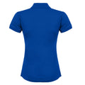 Royalblau - Back - Henbury Damen Coolplus® Polo-Shirt - Polohemd,