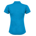 Saphirblau - Back - Henbury Damen Coolplus® Polo-Shirt - Polohemd,