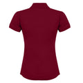 Burgunder - Back - Henbury Damen Coolplus® Polo-Shirt - Polohemd,