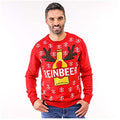 Rot - Back - Christmas Shop Unisex Weihnachtspullover Reinbeer