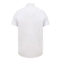 Weiß - Back - Henbury - Hemd, Stretch für Herren