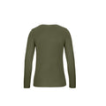 Urban Khaki - Back - B&C Damen Langarmshirt #E150