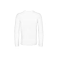 Weiß - Back - B&C Herren Langarm-T-Shirt #E190