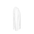 Weiß - Side - B&C Herren Langarm-T-Shirt #E190
