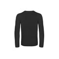 Schwarz - Back - B&C Herren Langarm-T-Shirt #E190