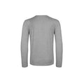 Sportgrau - Back - B&C Herren Langarm-T-Shirt #E190
