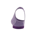 Violett - Side - TriDri - Sport-BH Nahtlos für Damen