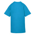 Ocean Blau - Back - Spiro Jungen T-Shirt  Performance Aircool
