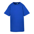 Royalblau - Front - Spiro Jungen T-Shirt  Performance Aircool